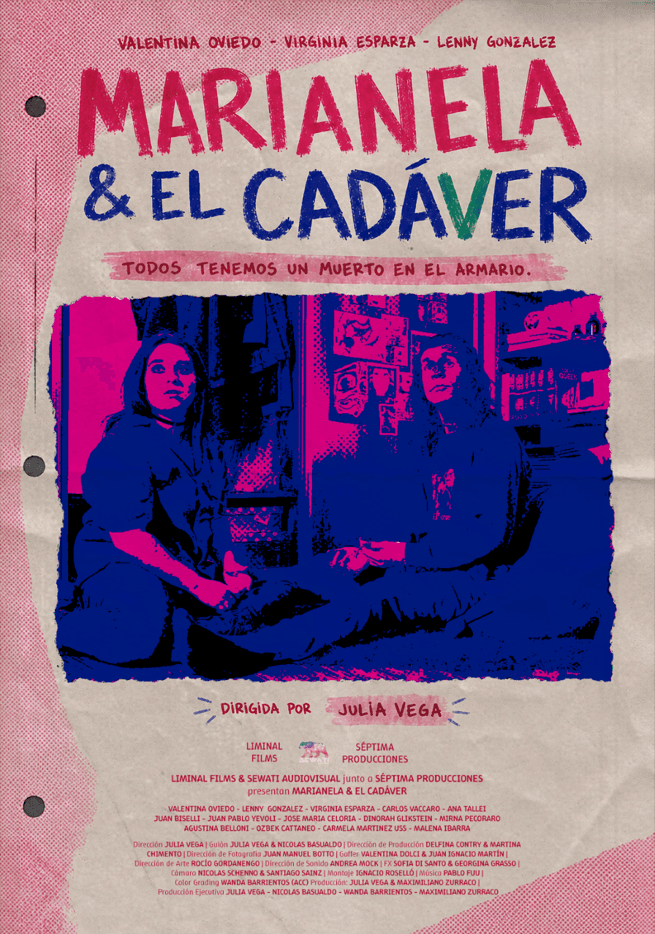 Póster de Marianela y el cadáver