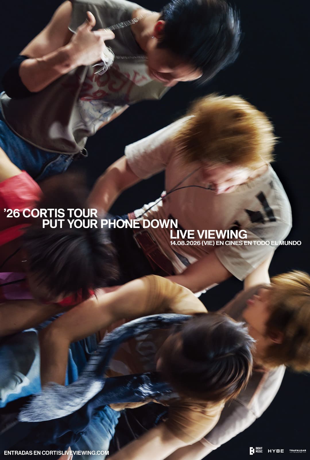 Póster de 2026 Cortis Tour <Put Your Phone Down> in LA