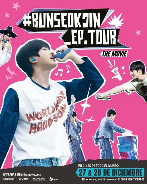 Póster de #Runseokjin_Ep.Tour: La Película