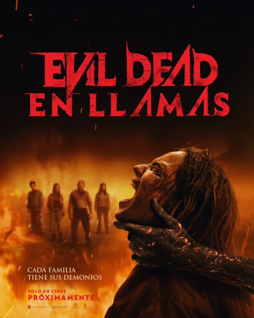 Póster de Evil Dead: En llamas