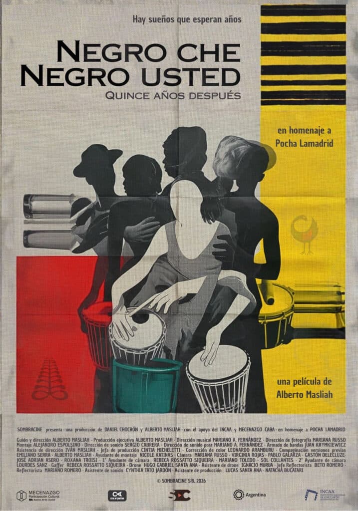 Póster de Negro Che, Negro Usted. Quince Años Después