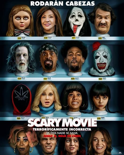 Póster de Scary Movie: Terroríficamente incorrecta