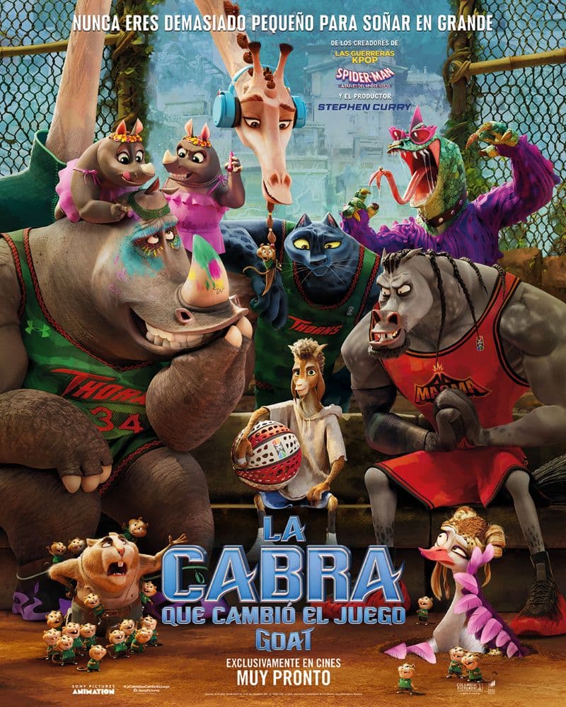 Póster de La cabra que cambio el juego: Goat