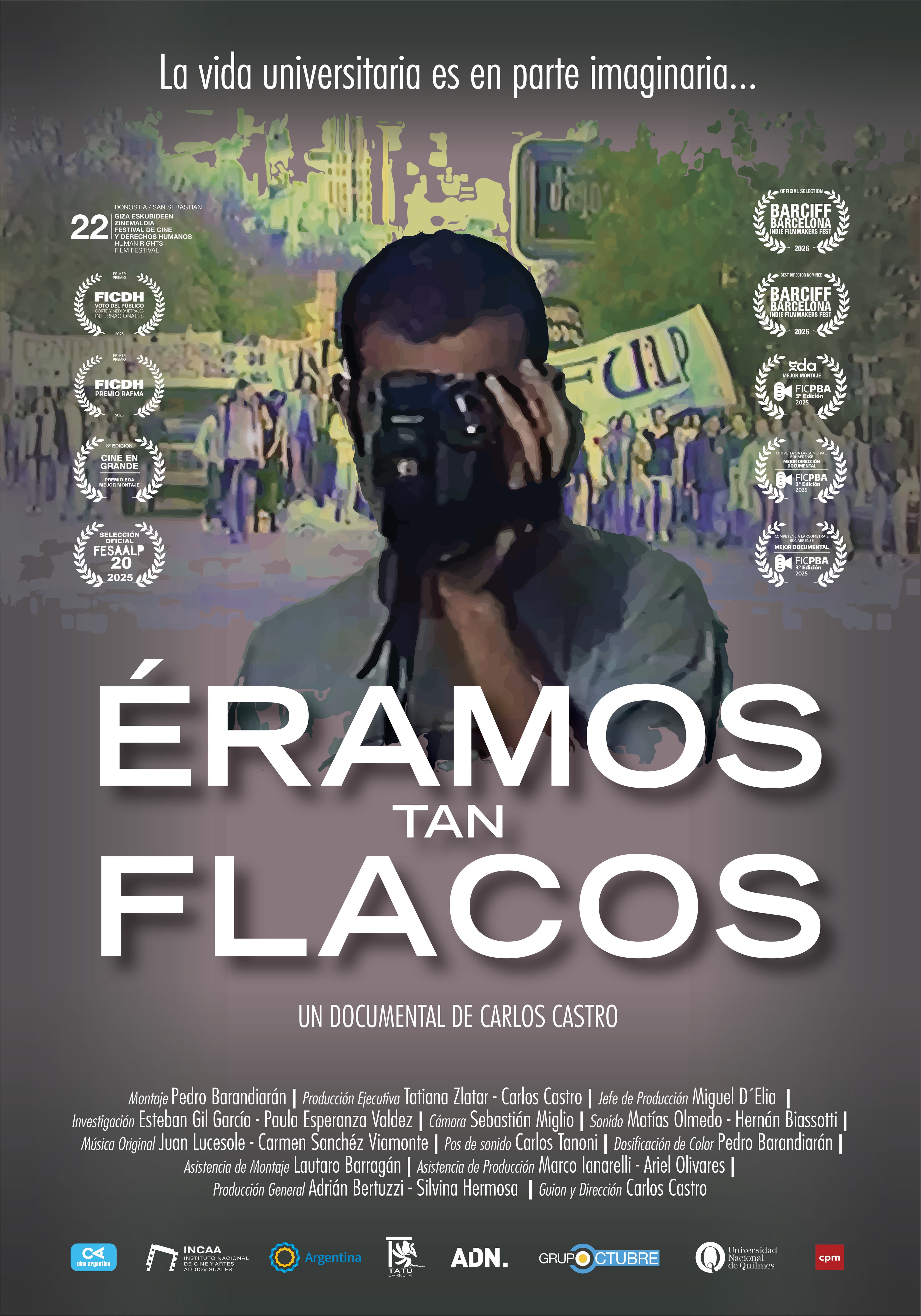 Póster de Éramos tan flacos