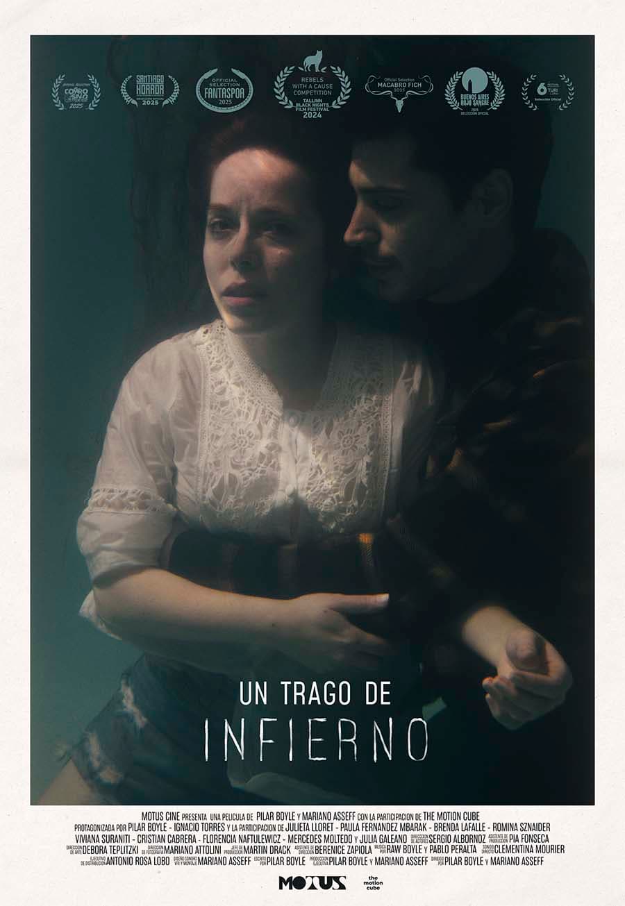 Póster de Un trago de infierno