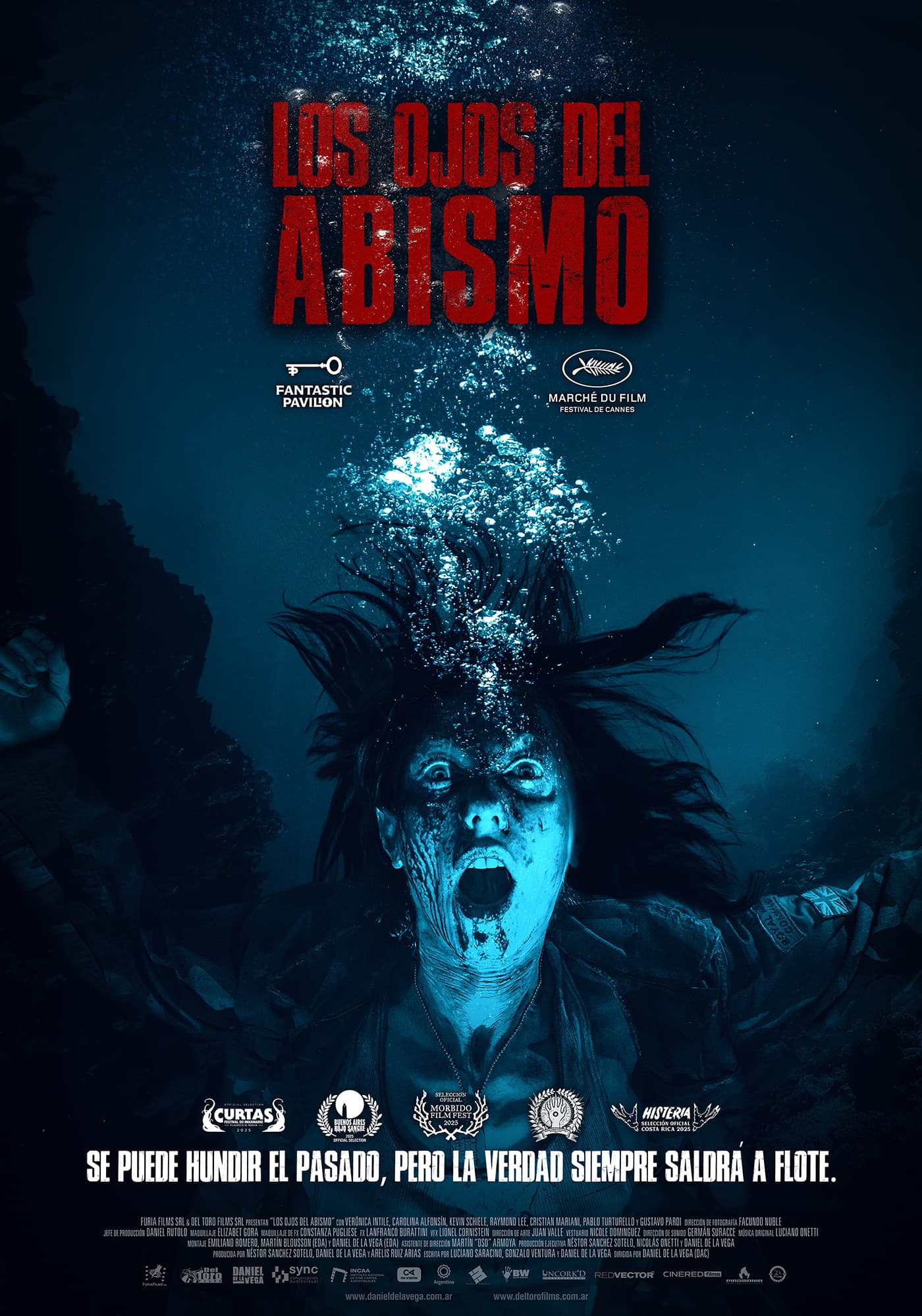 Póster de Los ojos del abismo