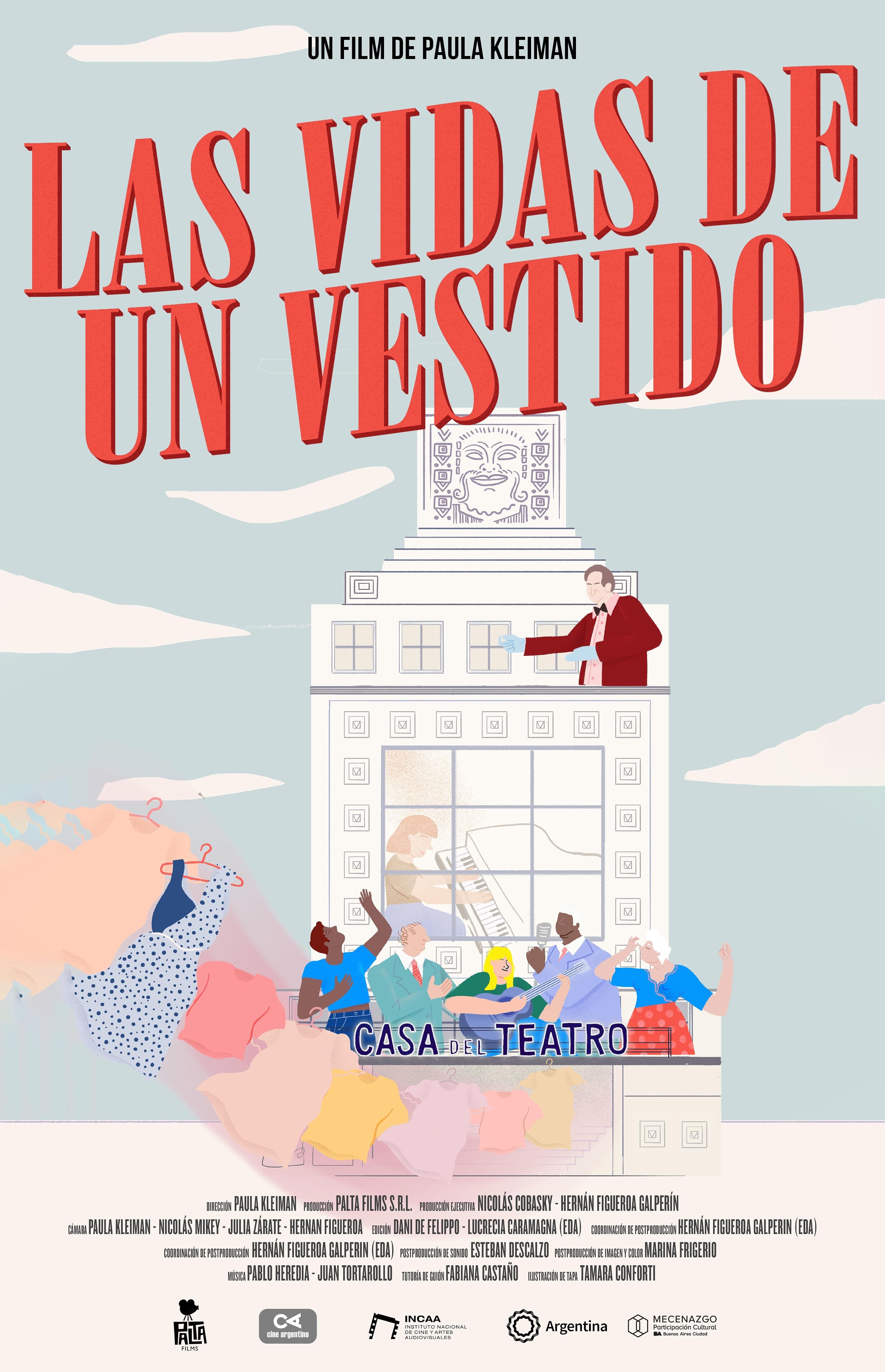 Póster de Las vidas de un vestido