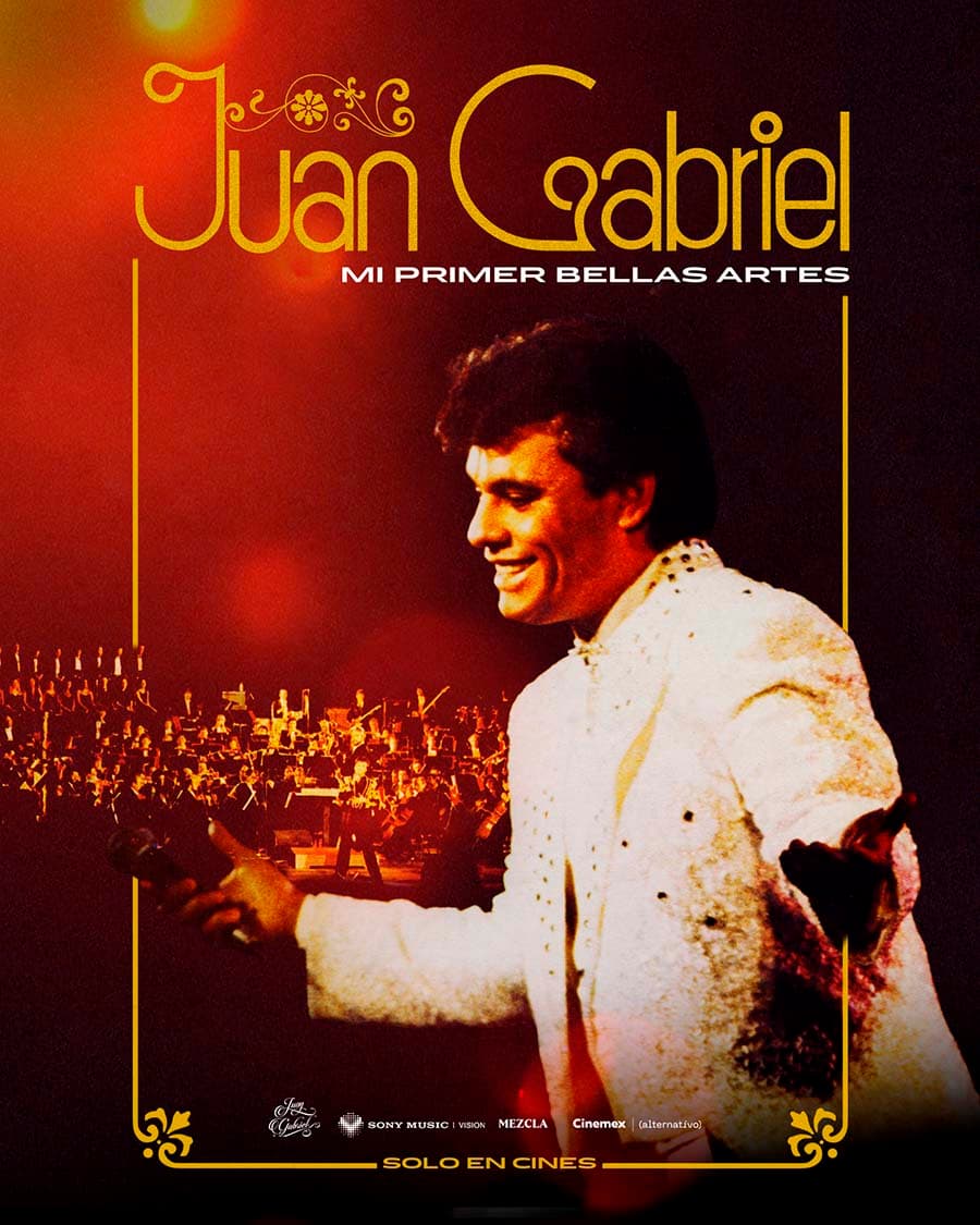 Póster de Juan Gabriel: Mi primer Bellas Artes