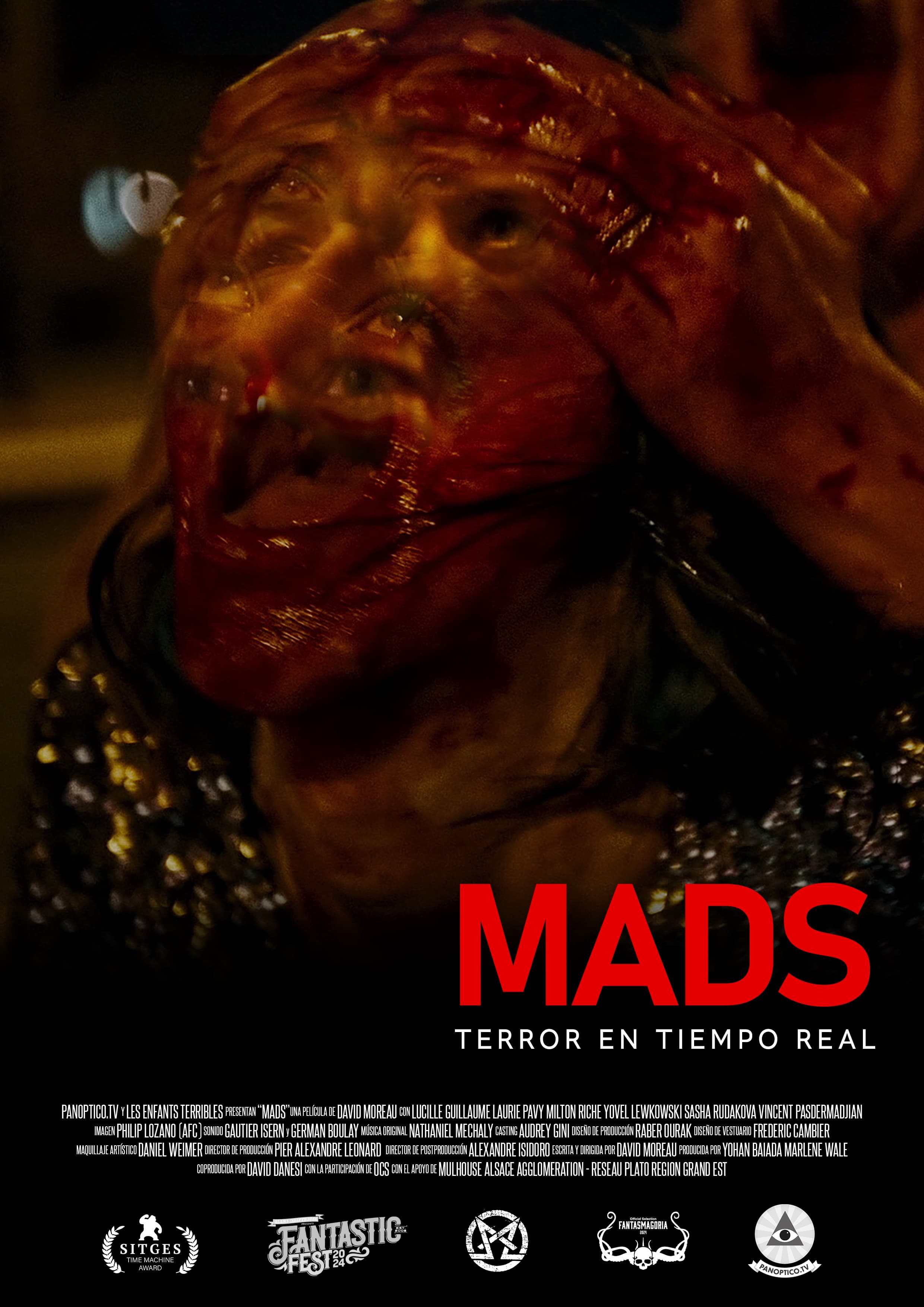 Póster de Mads: Terror en tiempo real
