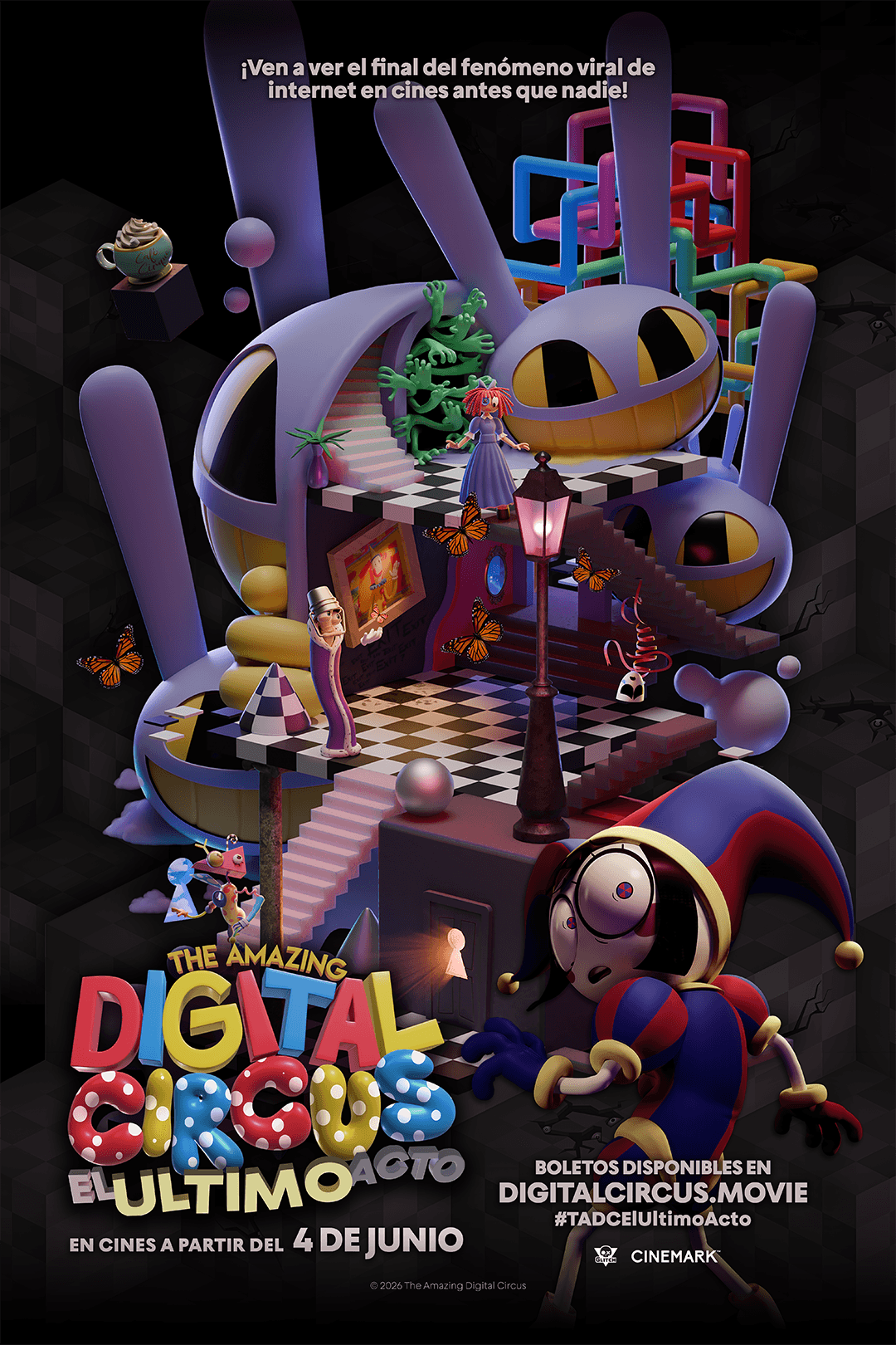 Póster de The Amazing Digital Circus: El último acto