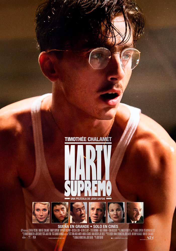 Póster de Marty Supremo