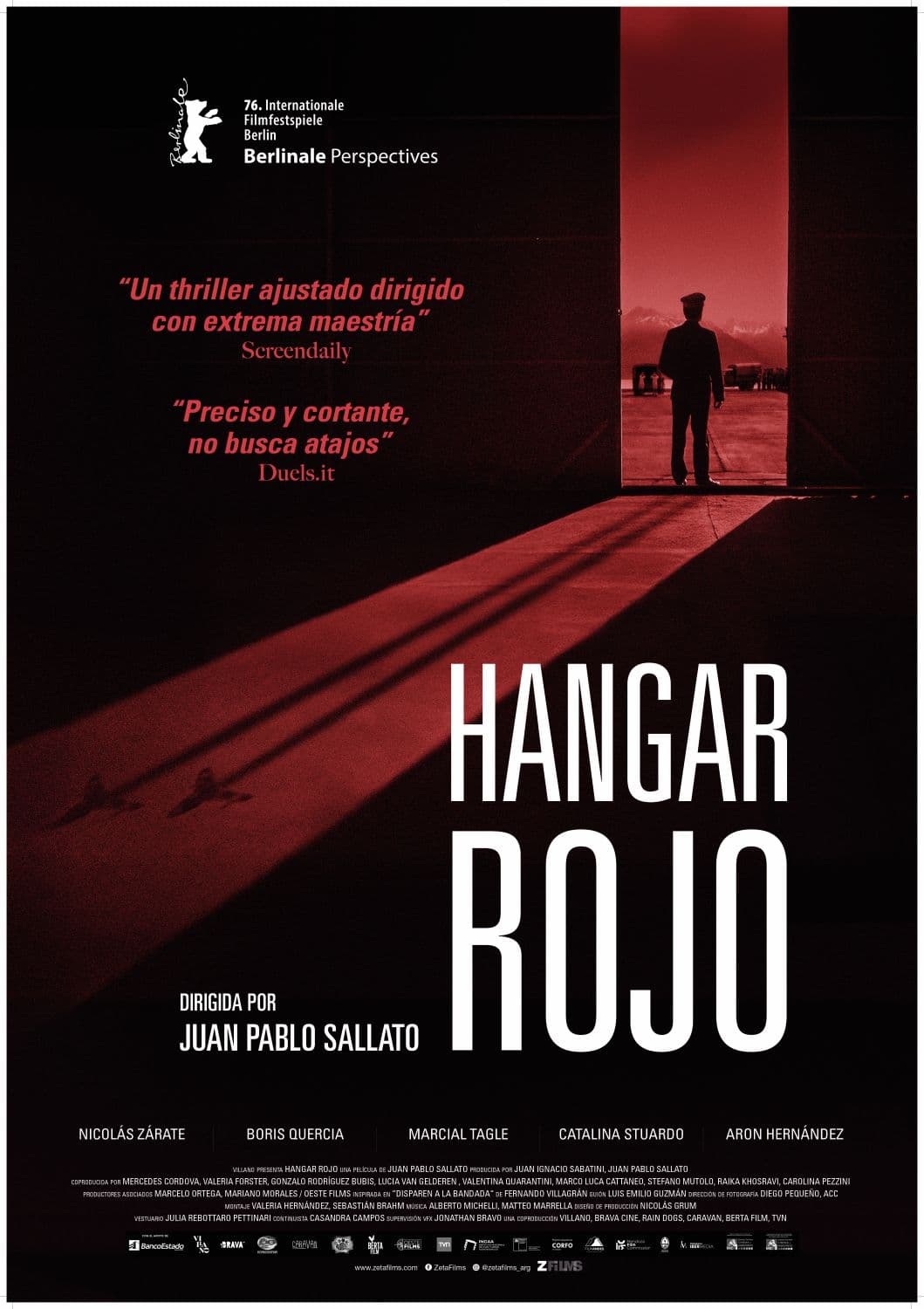 Póster de Hangar rojo