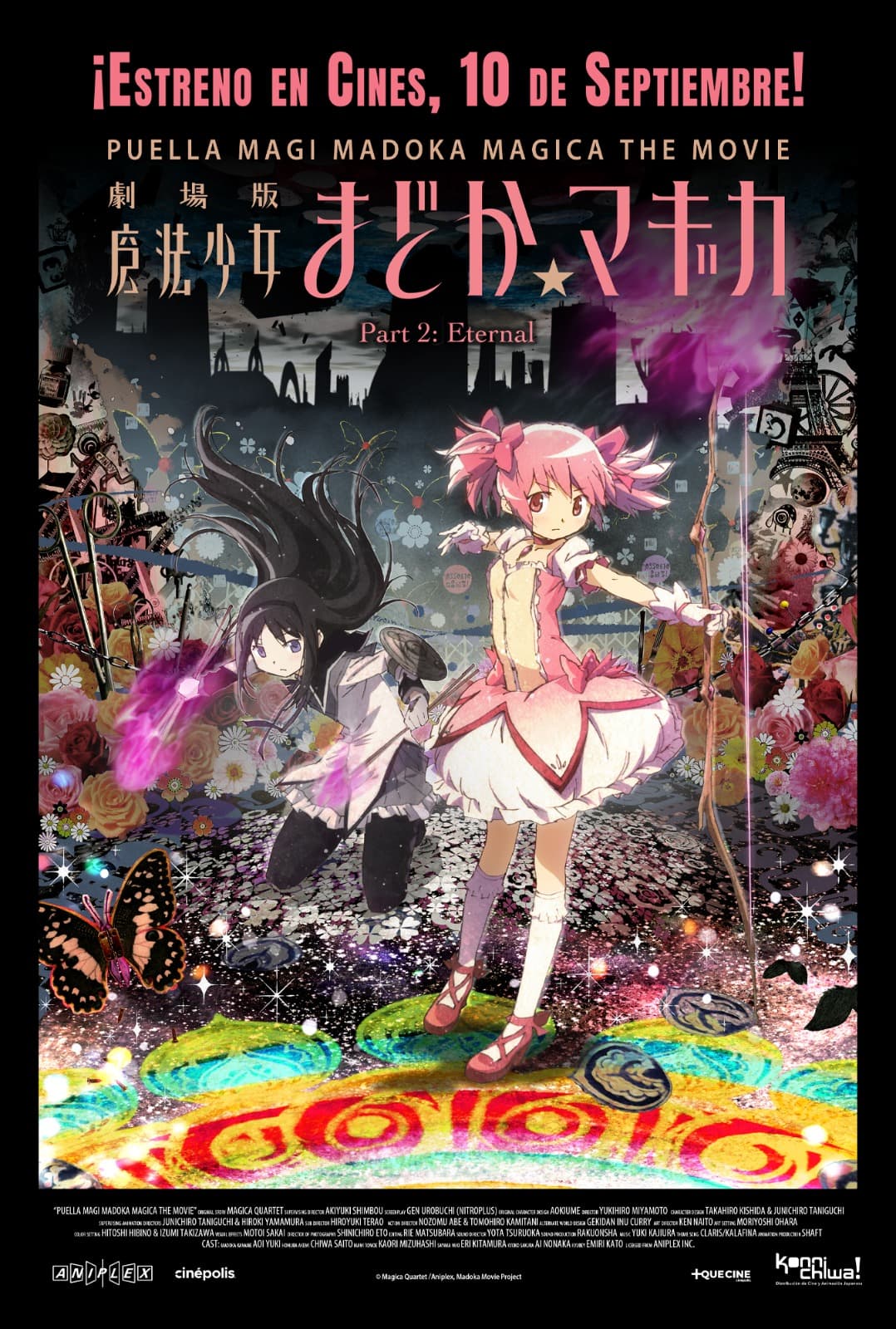 Póster de Puella Magi Madoka Magica: La película Parte 2