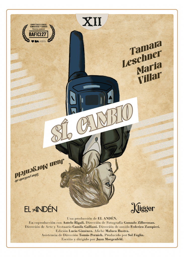 Póster de Sí, cambio