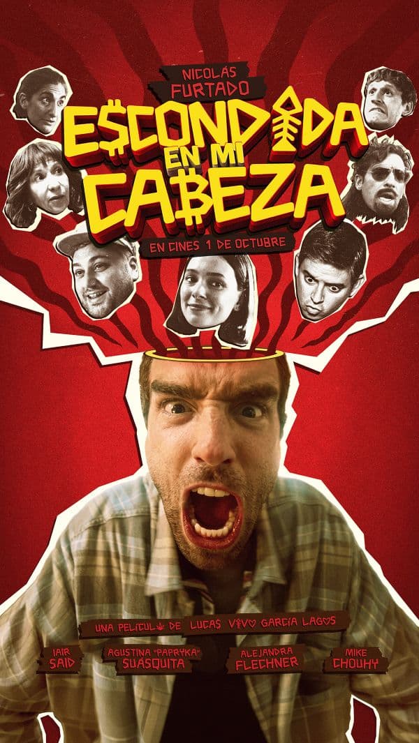 Póster de Escondida en mi cabeza