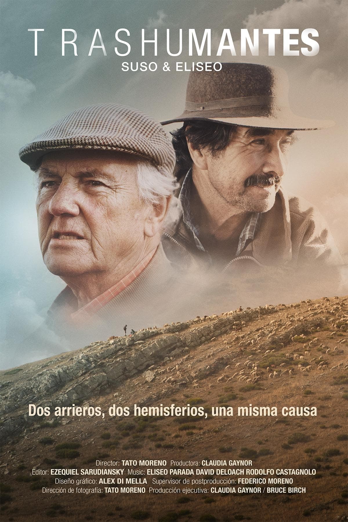 Póster de Trashumantes, Suso & Eliseo