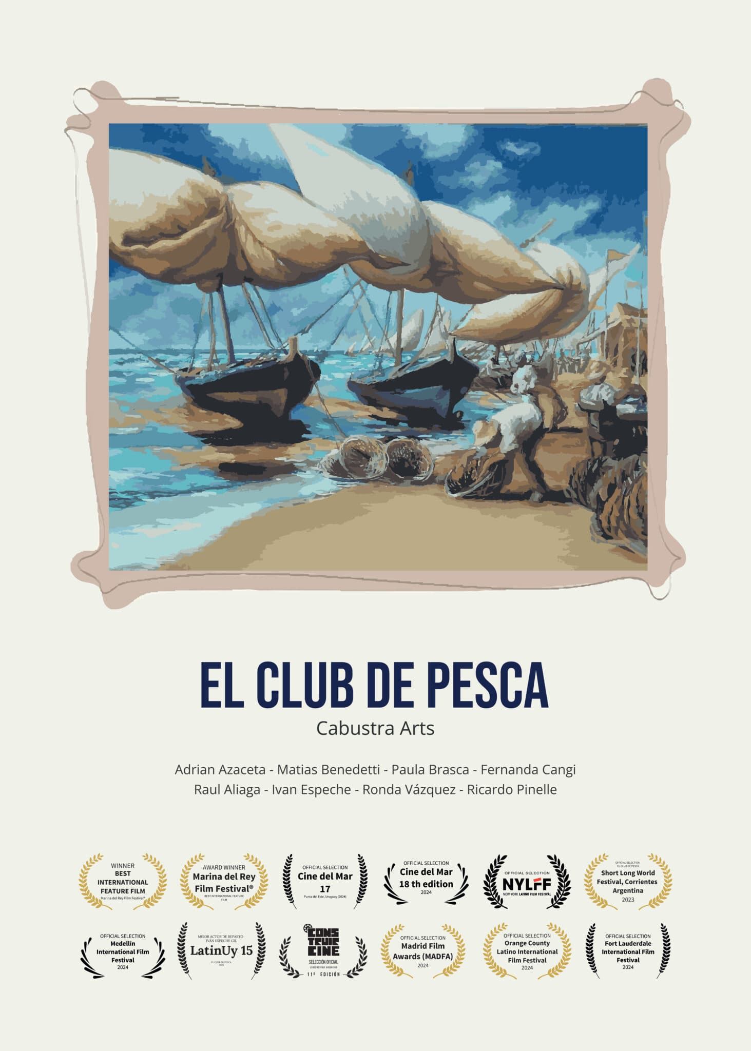 Póster de El club de pesca