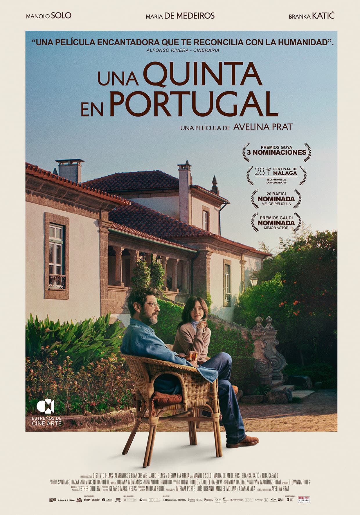 Póster de Una quinta en Portugal