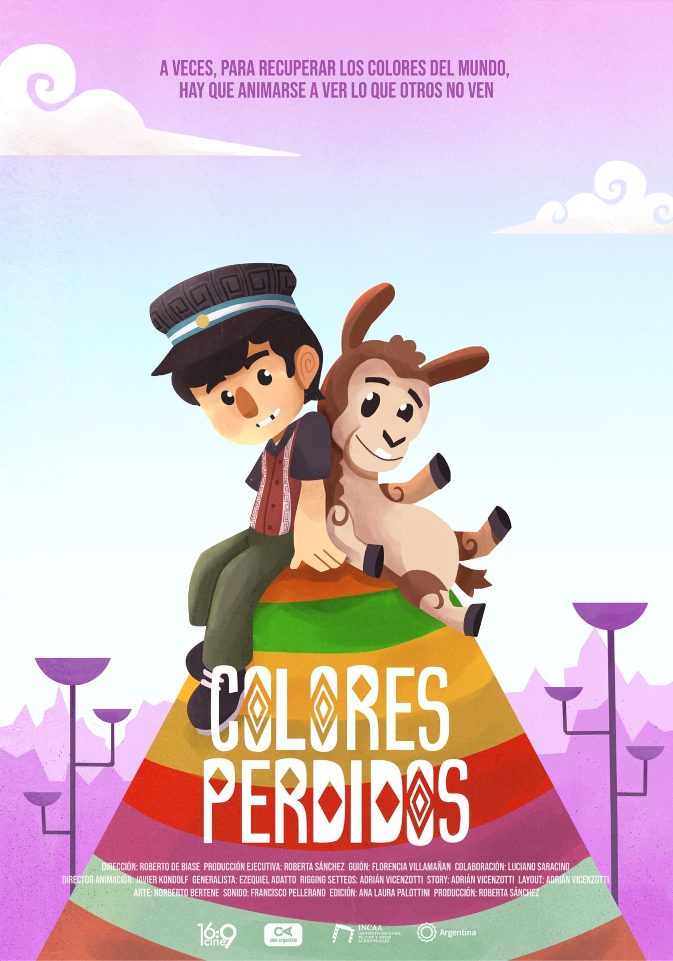 Póster de Colores perdidos