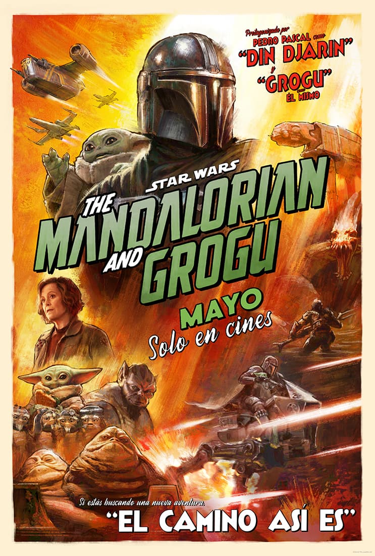 Póster de Star Wars: The Mandalorian and Grogu