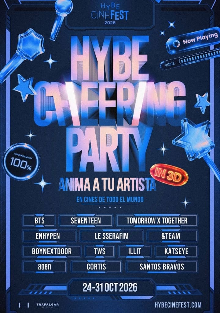 Póster de HYBE Cheering Party