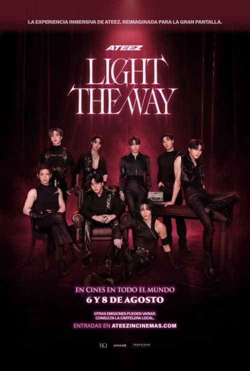 Póster de ATEEZ: Light The Way in Cinemas