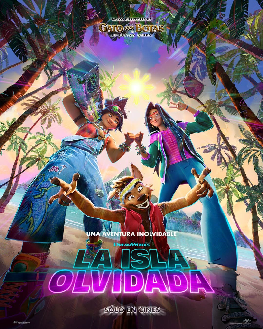 Póster de La isla olvidada