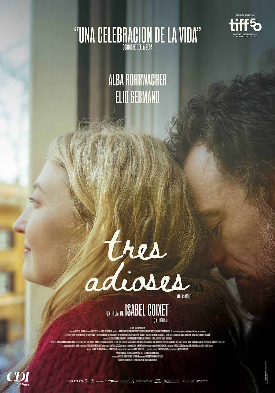 Póster de Tres adioses