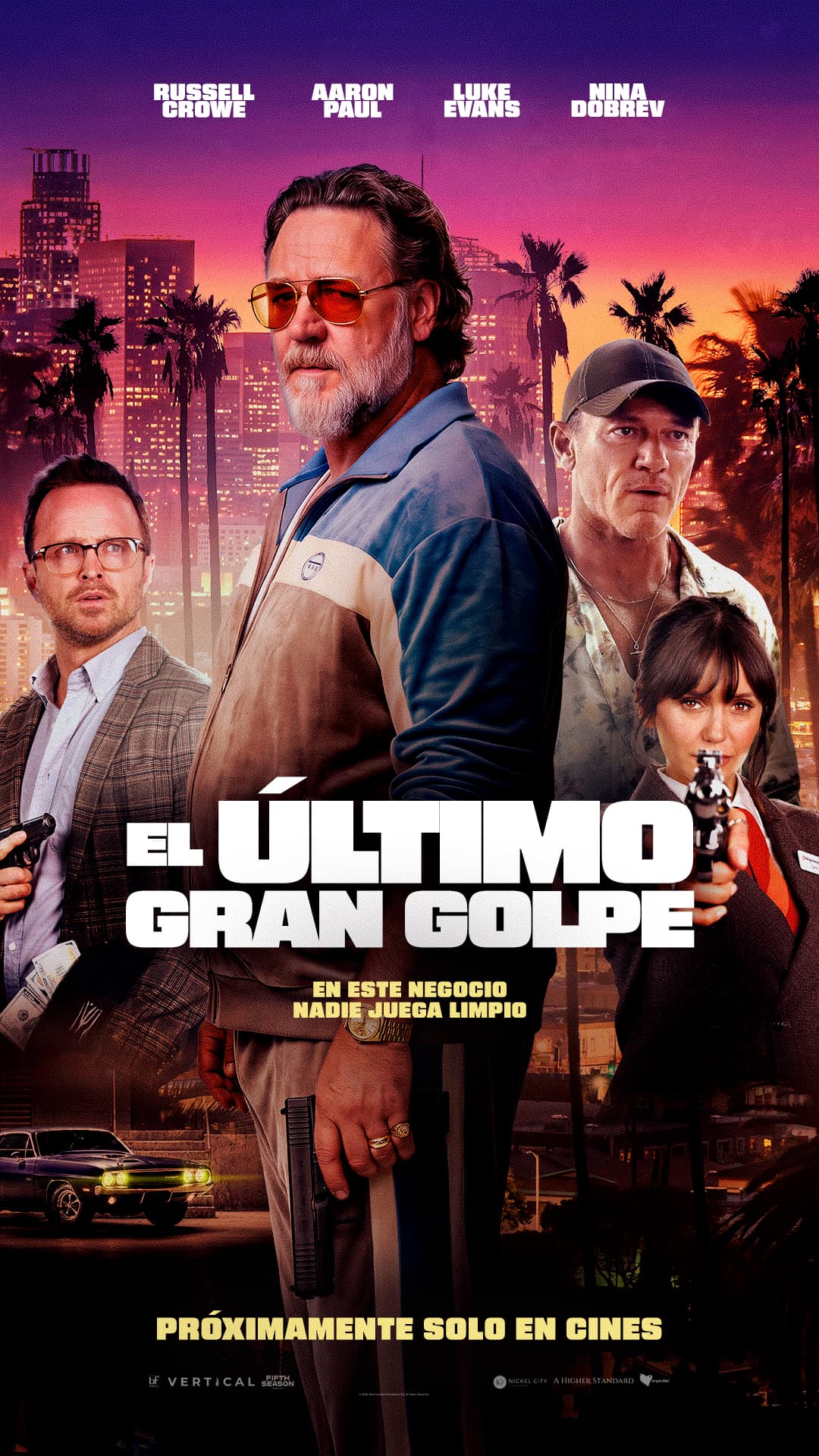 Póster de El último gran golpe