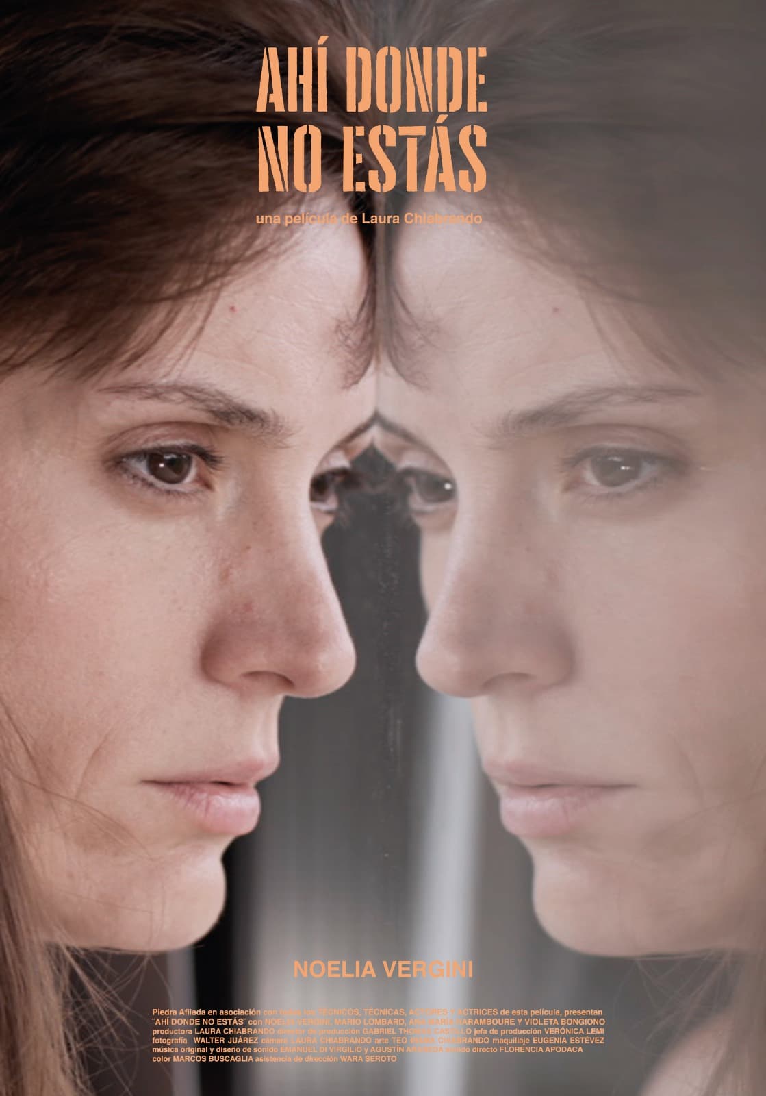 Póster de Ahí donde no estás