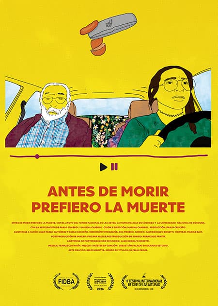 Póster de Antes de morir prefiero la muerte