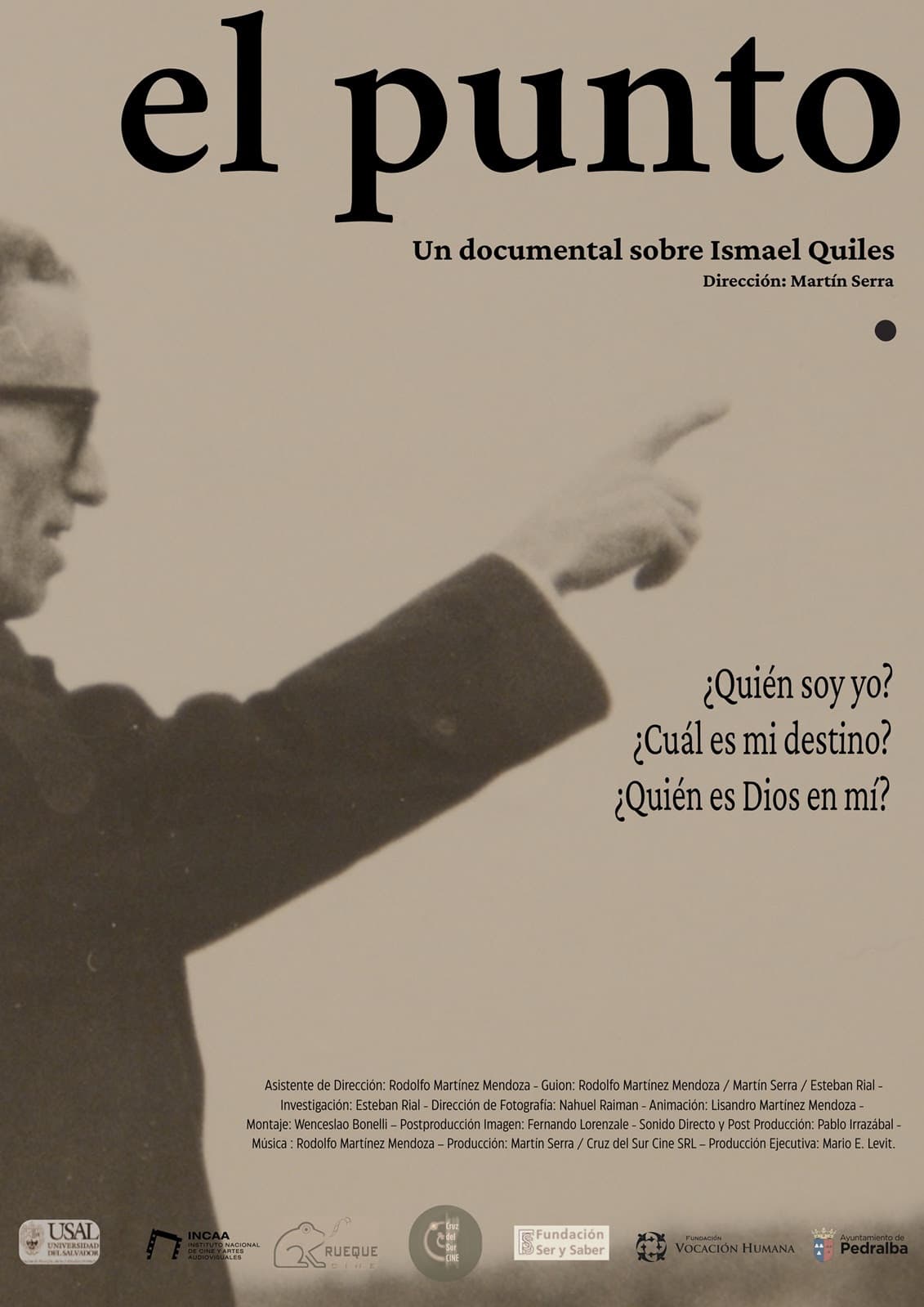 Póster de El punto. Un documental sobre Ismael Quiles